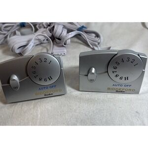 2 Biddeford Sealy TC11BA Heated Electric Blanket Control Power Cord 4 Prong